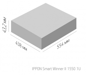 Линейно-интерактивный ИБП Smart Winner II 1U